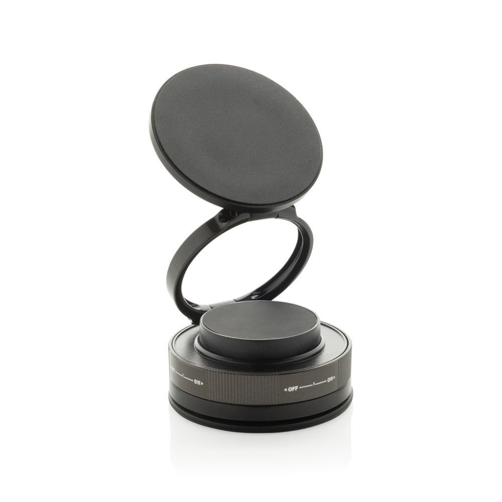 Logo trade promotional merchandise picture of: Terra 360 RCS recycled plastic universal phone holder