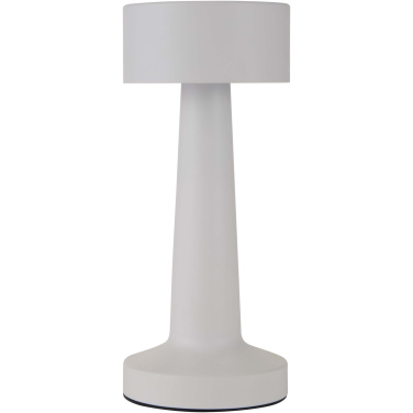 Logotrade promotional merchandise image of: Aludra rechargeable dimmable table lamp with 3 light modes