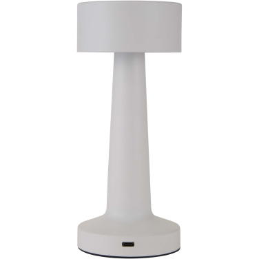 Logo trade advertising products picture of: Aludra rechargeable dimmable table lamp with 3 light modes