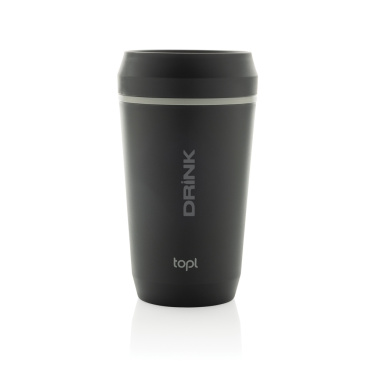 Logo trade advertising products image of: Topl Recycled Plastic To Go Tumbler Patented 360 Lid 354ml