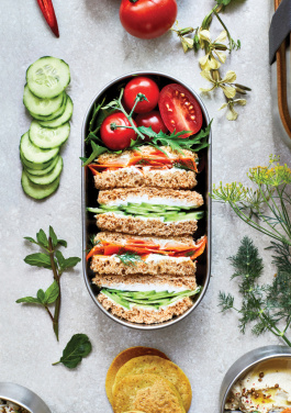 Logo trade promotional products image of: Black+Blum Stainless Steel Double Bento Box