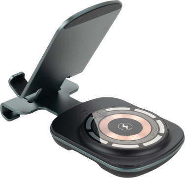 Logotrade promotional product picture of: Phone holder with wireless charger