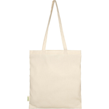Logo trade advertising products image of: Odisha 100 g/m² OCS organic tote bag 7L
