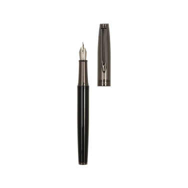 Logo trade promotional gifts image of: Writing set rollerball pen and fountain pen ODETTE Pierre Cardin