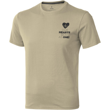 Logo trade promotional item photo of: Nanaimo short sleeve men's t-shirt