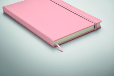 Logo trade promotional products image of: A5 notebook 96 plain sheets