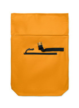 Logo trade promotional merchandise picture of: 600Dpolyester rolltop backpack