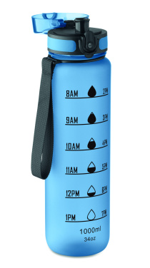 Logotrade business gifts photo of: Sports water bottle RPET 1L
