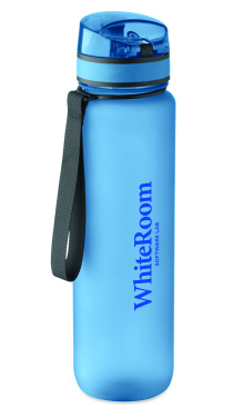 Logo trade business gift photo of: Sports water bottle RPET 1L