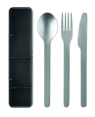 Logotrade advertising product image of: Stainless steel cutlery set