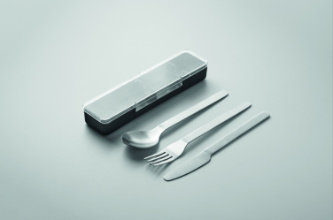 Logotrade advertising products photo of: Stainless steel cutlery set