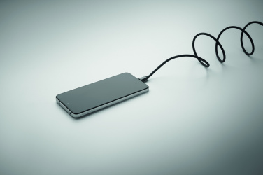 Logo trade promotional item photo of: Braided magnetic cable in RPET