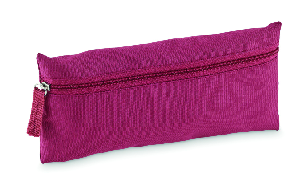 Logo trade promotional merchandise image of: Zippered pencil case