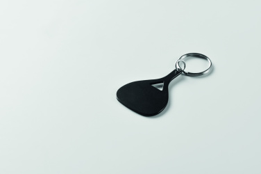 Logo trade promotional items image of: Aluminium key ring