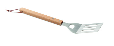 Logo trade promotional product photo of: BBQ spatula in beechwood