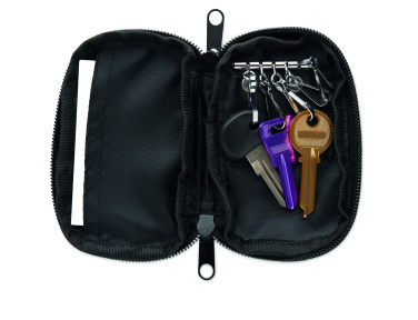 Logotrade promotional gift image of: Key case in 300D RPET
