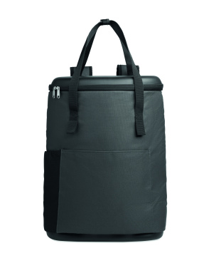 Logo trade promotional merchandise picture of: Cooler rucksack 600D RPET