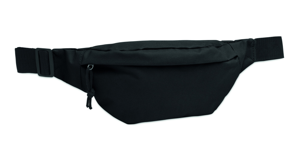 Logo trade promotional giveaway photo of: Waist bag in 600D RPET