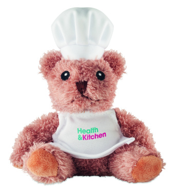 Logo trade promotional merchandise picture of: Teddy bear plush chef