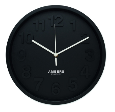 Logotrade corporate gift image of: Wall clock in PP