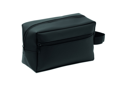Logo trade promotional items image of: Toiletry bag in 600D RPET