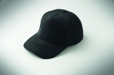 Logo trade promotional product photo of: Corduroy 5 panel baseball cap