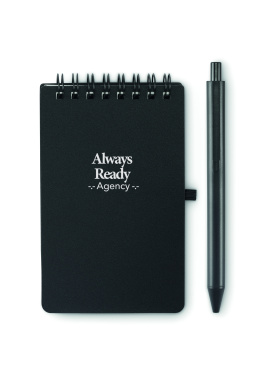 Logo trade promotional merchandise image of: Water repellent notepad