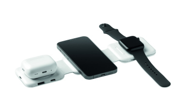 Logo trade promotional gift photo of: Foldable charging station