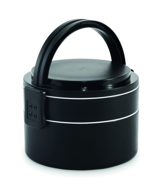 Logo trade promotional giveaways image of: PP two-tier lunch box 950 ml