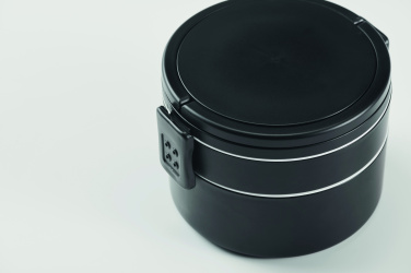 Logo trade promotional merchandise picture of: PP two-tier lunch box 950 ml