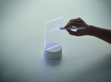 Logo trade corporate gifts picture of: Light-up LED memo board