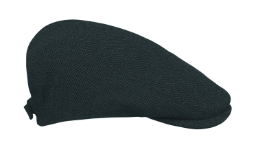 Logo trade business gifts image of: Newsboy flat cap 335 gr/m²