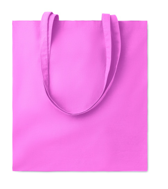 Logo trade promotional giveaway photo of: 140 gr/m² cotton shopping bag