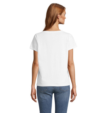Logo trade corporate gifts picture of: REGENT V T-SHIRT WOMEN