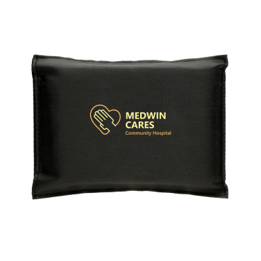 Logo trade promotional merchandise photo of: Solra emergency blanket in RCS recycled RPET pouch