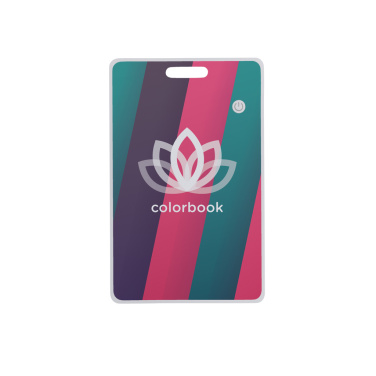 Logo trade promotional items image of: Findit Dual RCS rplastic ultra-thin finder card rechargeable