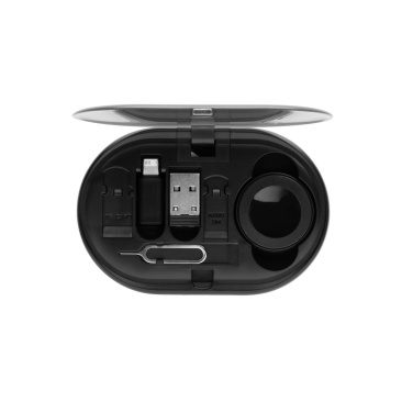 Logotrade promotional giveaways photo of: Chargevix RCS rplastic Multi-functional 60W charging set