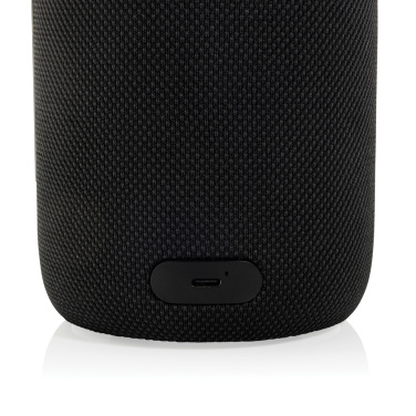 Logotrade promotional giveaway image of: Lux RCS recycled plastic 10W speaker lamp