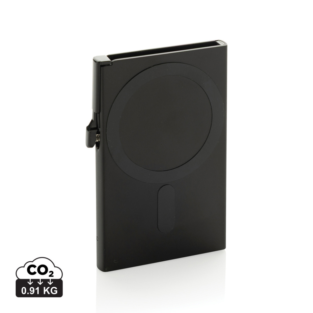 Logotrade promotional merchandise picture of: Standard aluminium RFID magnetic phone cardholder