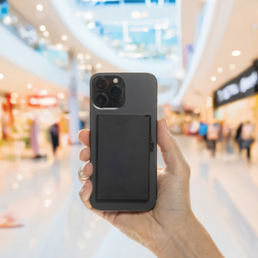 Logotrade promotional merchandise image of: Standard aluminium RFID magnetic phone cardholder