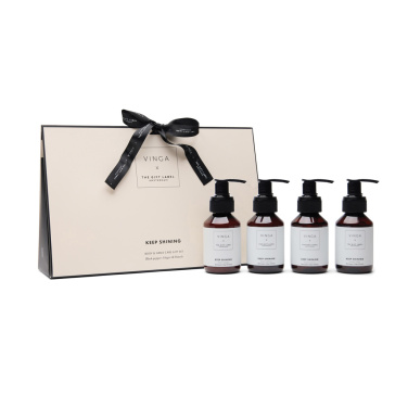 Logotrade promotional giveaway image of: VINGA x TGL body and hand care gift set