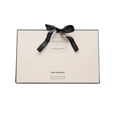 Logo trade corporate gifts picture of: VINGA x TGL body and hand care gift set
