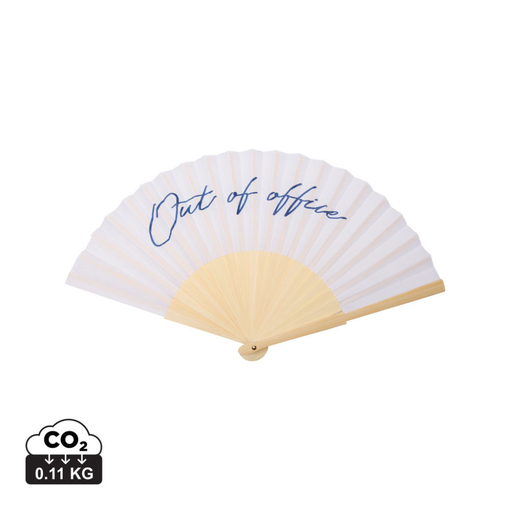 Logotrade business gift image of: VINGA Out of office hand fan