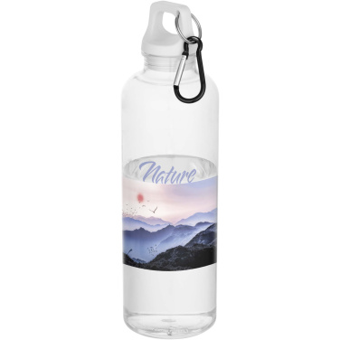 Logotrade corporate gifts photo of: Oregon 750 ml RCS recycled plastic water bottle with carabiner