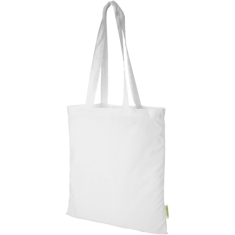 Logotrade promotional product image of: Odisha 140 g/m² OCS organic tote bag 7L