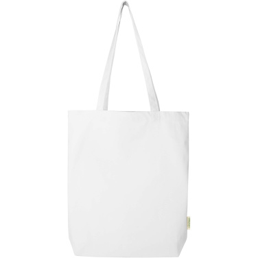 Logo trade corporate gift photo of: Odisha 270 g/m² OCS organic tote bag 10L