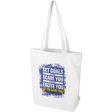 Logo trade promotional item photo of: Odisha 270 g/m² OCS organic tote bag 10L