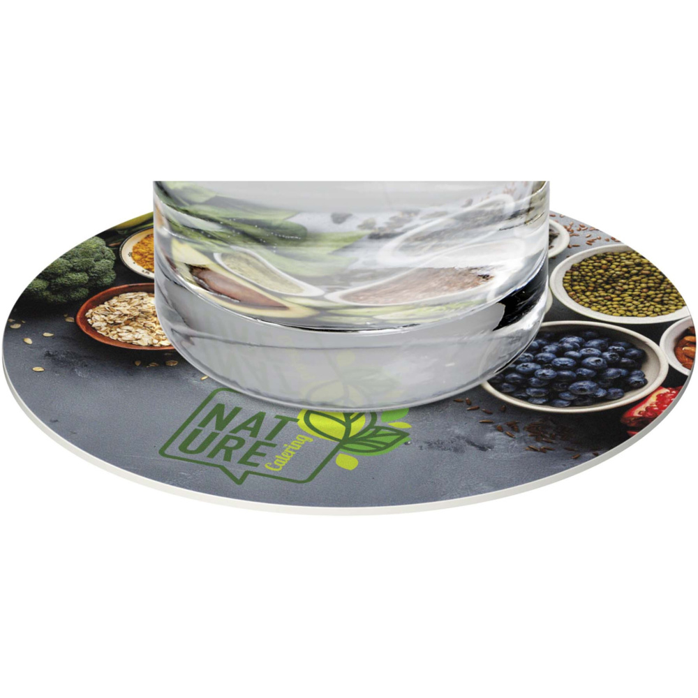 Logotrade promotional merchandise picture of: Lumin round coaster