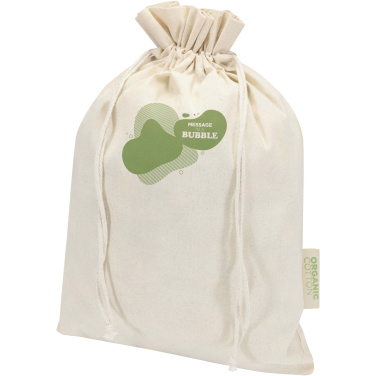 Logotrade promotional item picture of: Odisha 140 g/m² OCS organic gift bag - 42 x 30 cm
