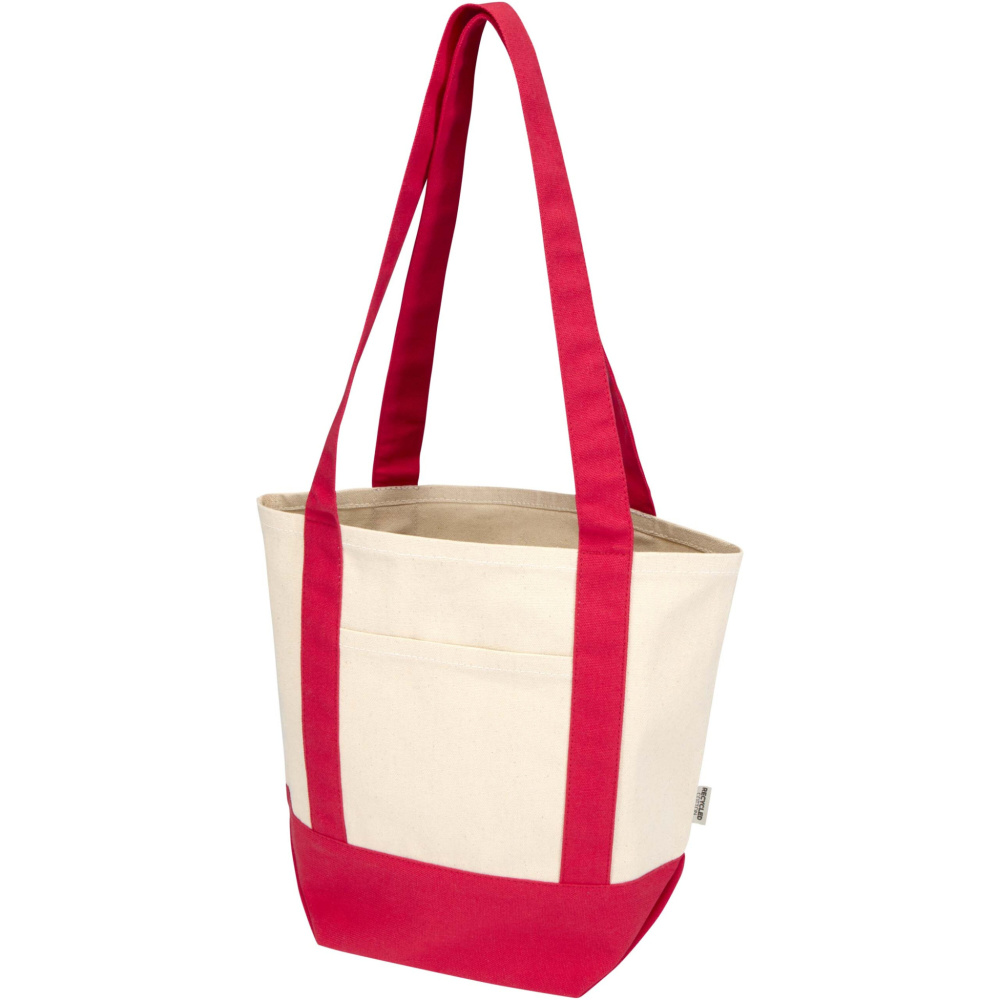 Logo trade promotional product photo of: Sam 320 g/m² GRS recycled mini cotton tote bag